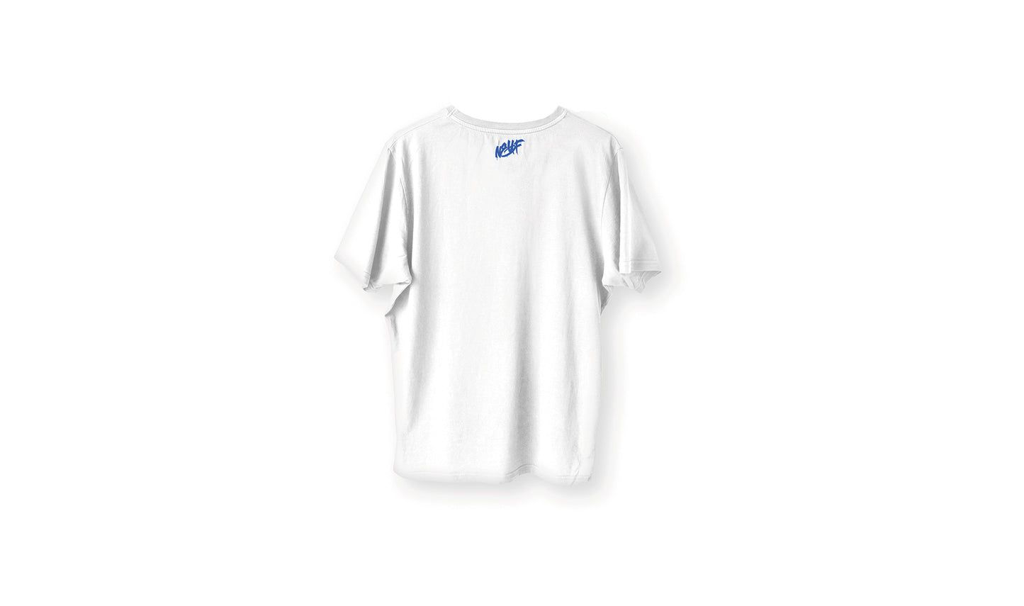 Crash Shirt weiss/blau