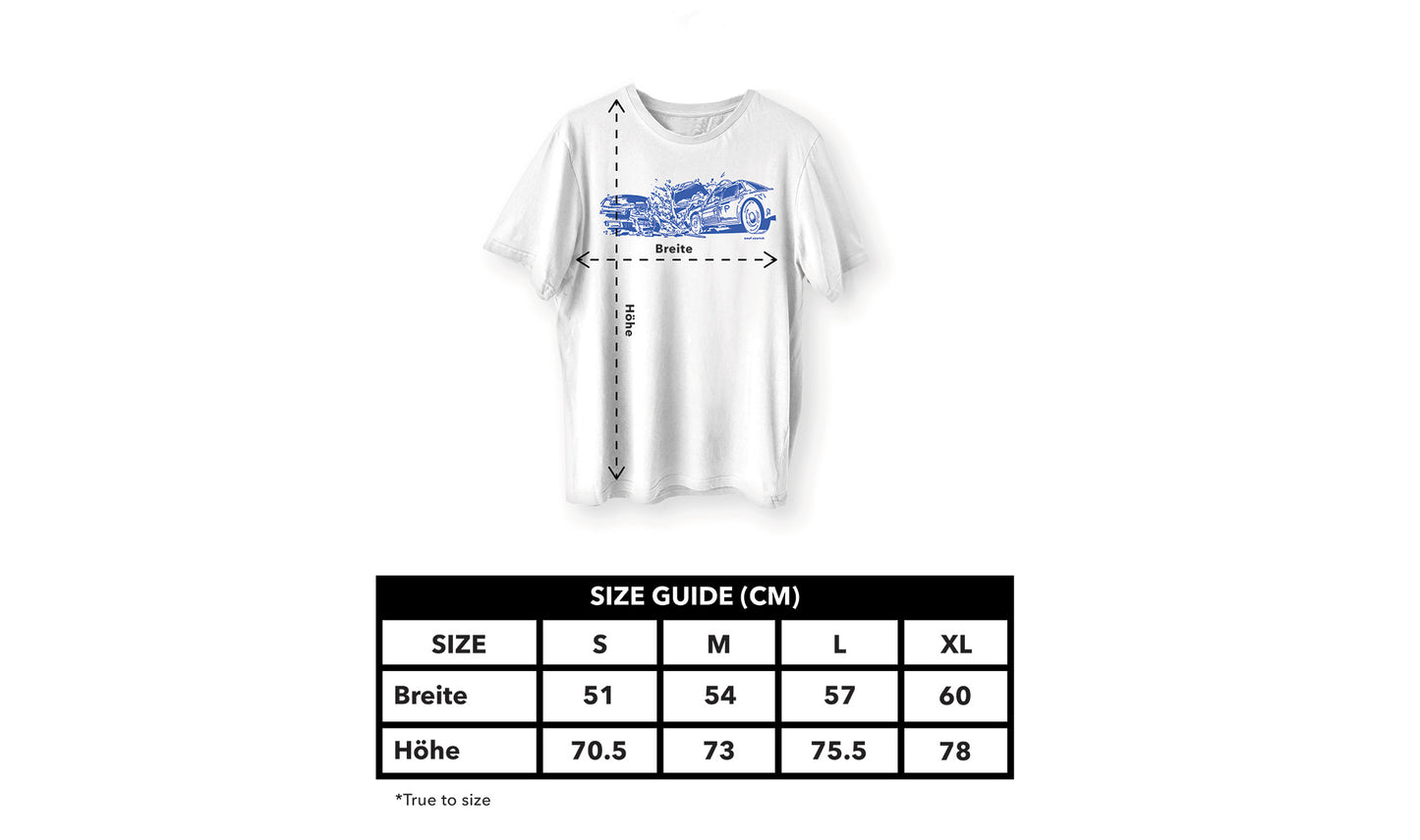 Crash Shirt weiss/blau