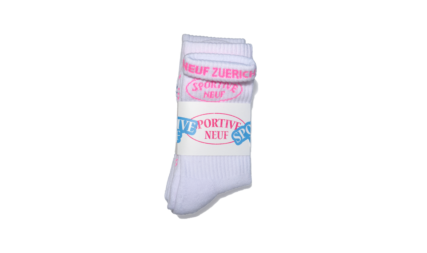Neuf Socken Bundle | Pink und Blau