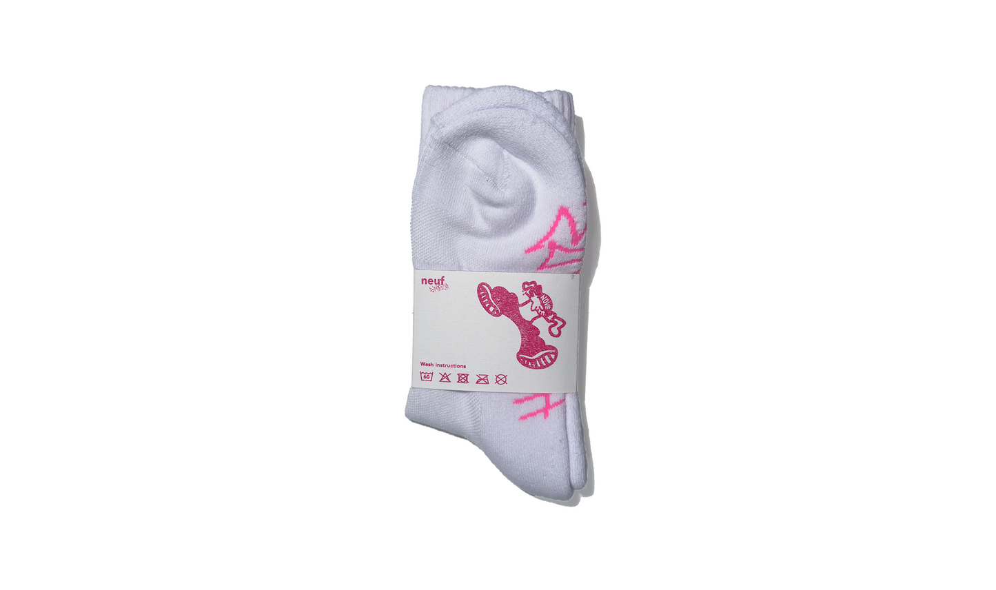Neuf Socken Pink