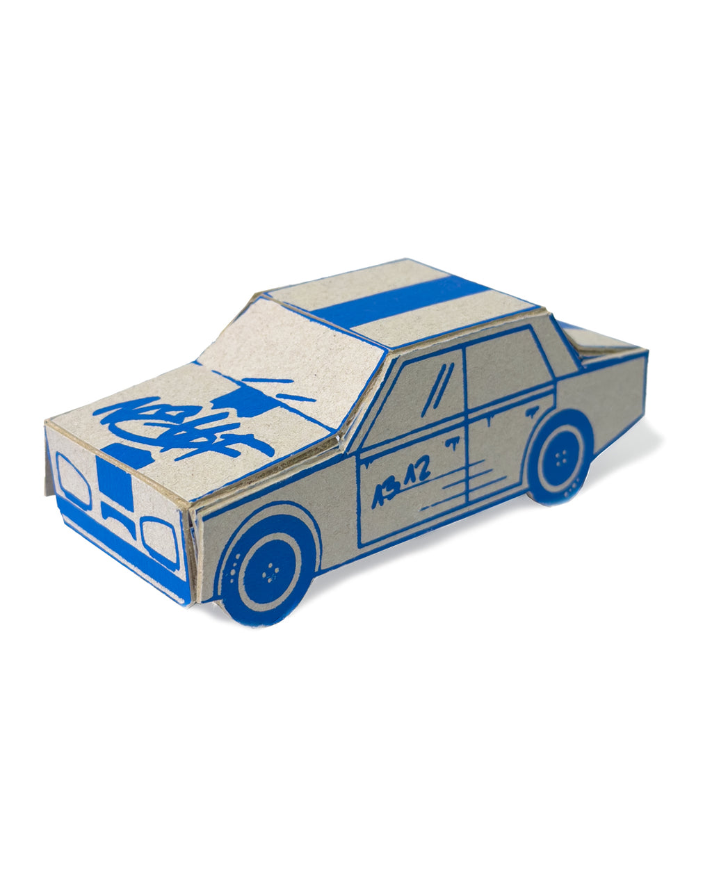 Crash Shirt weiss/blau