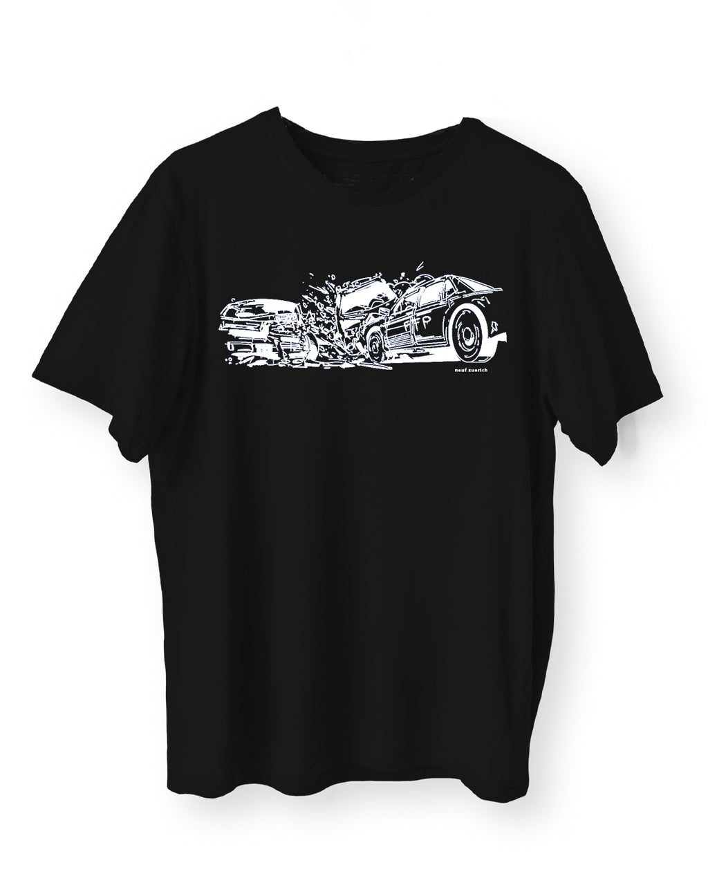 Crash Shirt schwarz/weiss