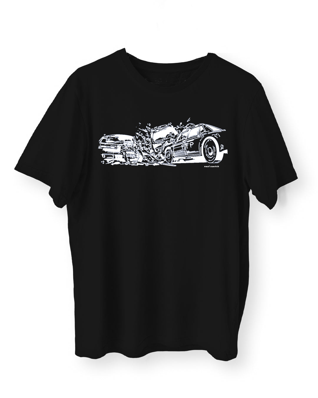 Crash Shirt schwarz/weiss