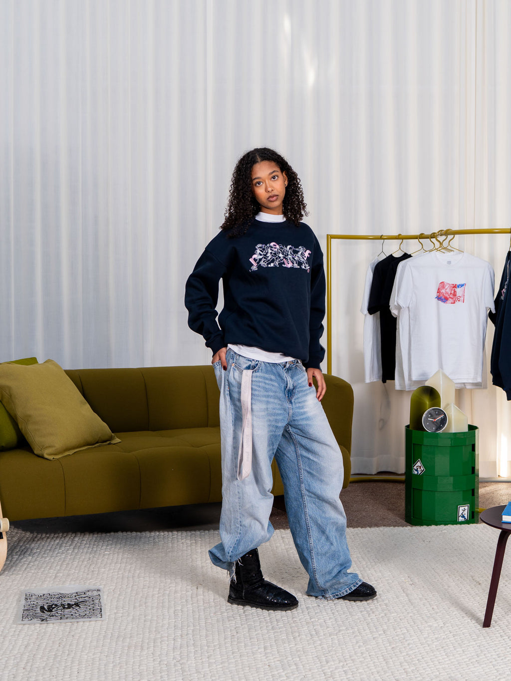Neuf Too Fast Sweater – Navy Blue